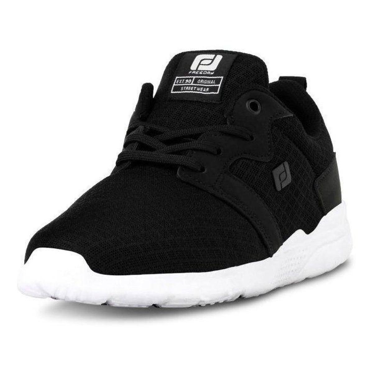 Tênis Freeday Thunder Preto Branco Netshoes - Main Image