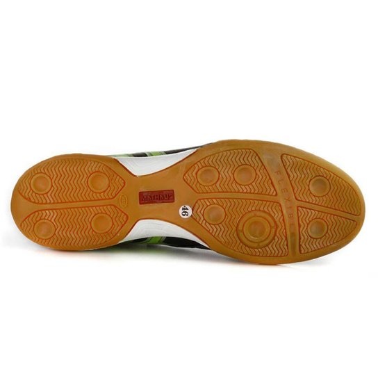 Tênis Futsal Mathaus 113.069 - Preto+verde Menor preço em Tênis Futsal Mathaus 113.069 - Preto+verde