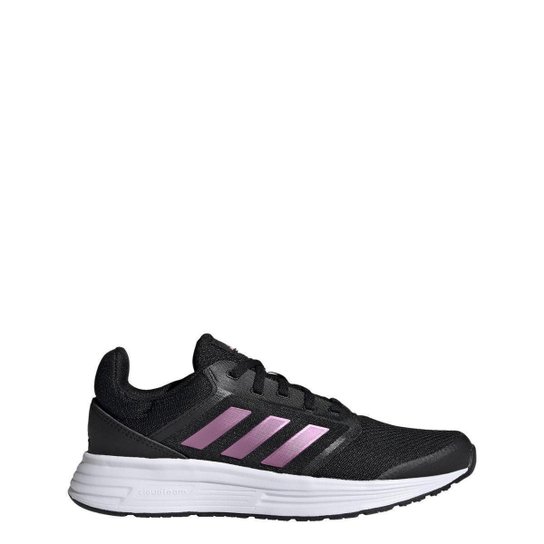 Tênis GALAXY 5 Adidas - Preto+Rosa Menor preço em Tênis GALAXY 5 Adidas - Preto+Rosa