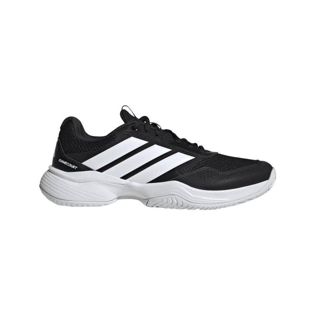 TENIS GAMECOURT 3 ALL COURT KI3598 - PRETO/BRANCO 45