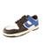 Tenis Gibizinho Casual Detalhe Lateral  - G368 - Preto+Azul