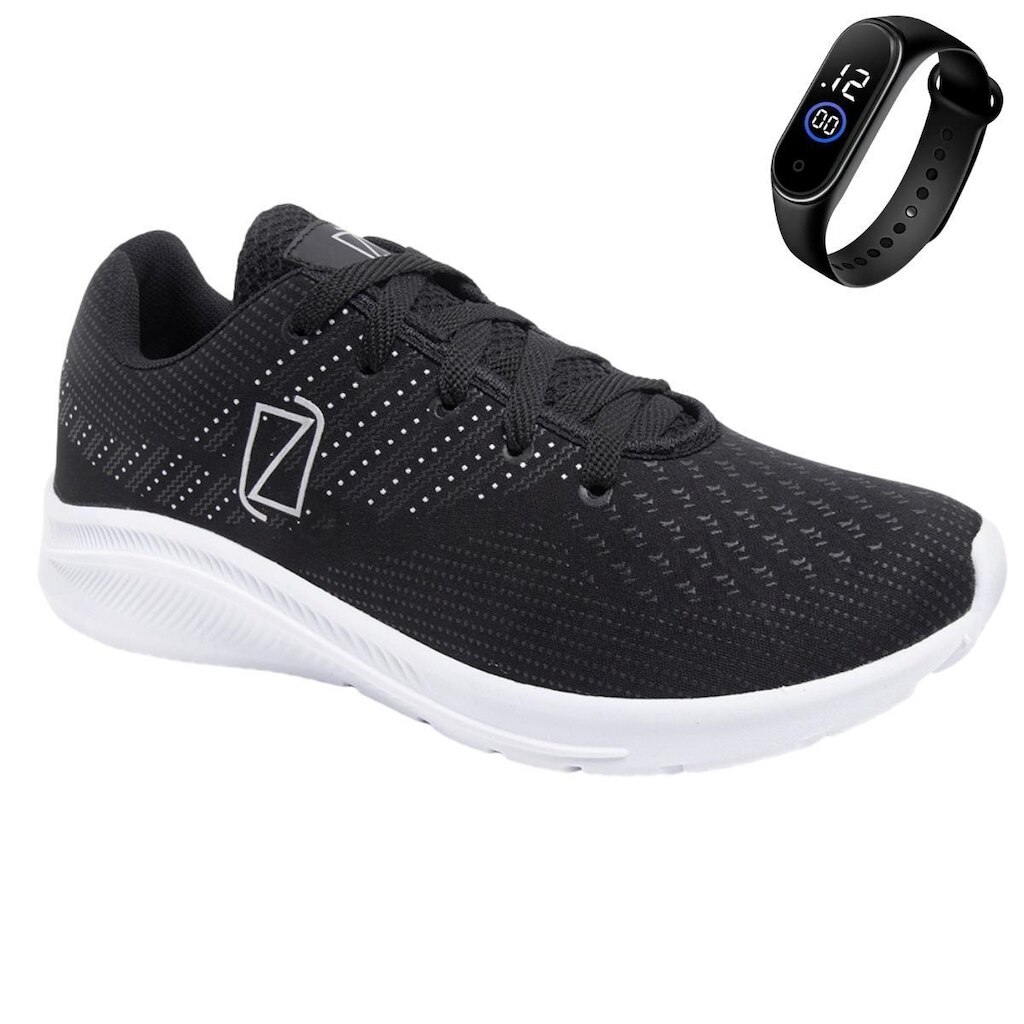 Tênis Gmm Shoes Caminhada Academia Masculino + Relógio