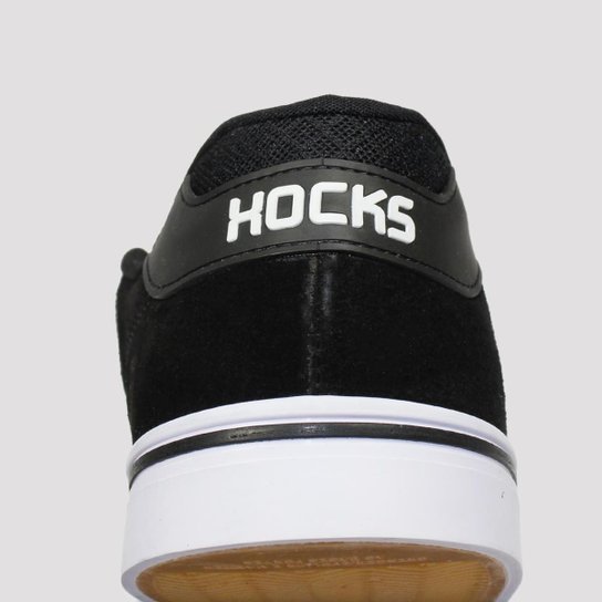 Tênis Hocks Flat Lite - Black White