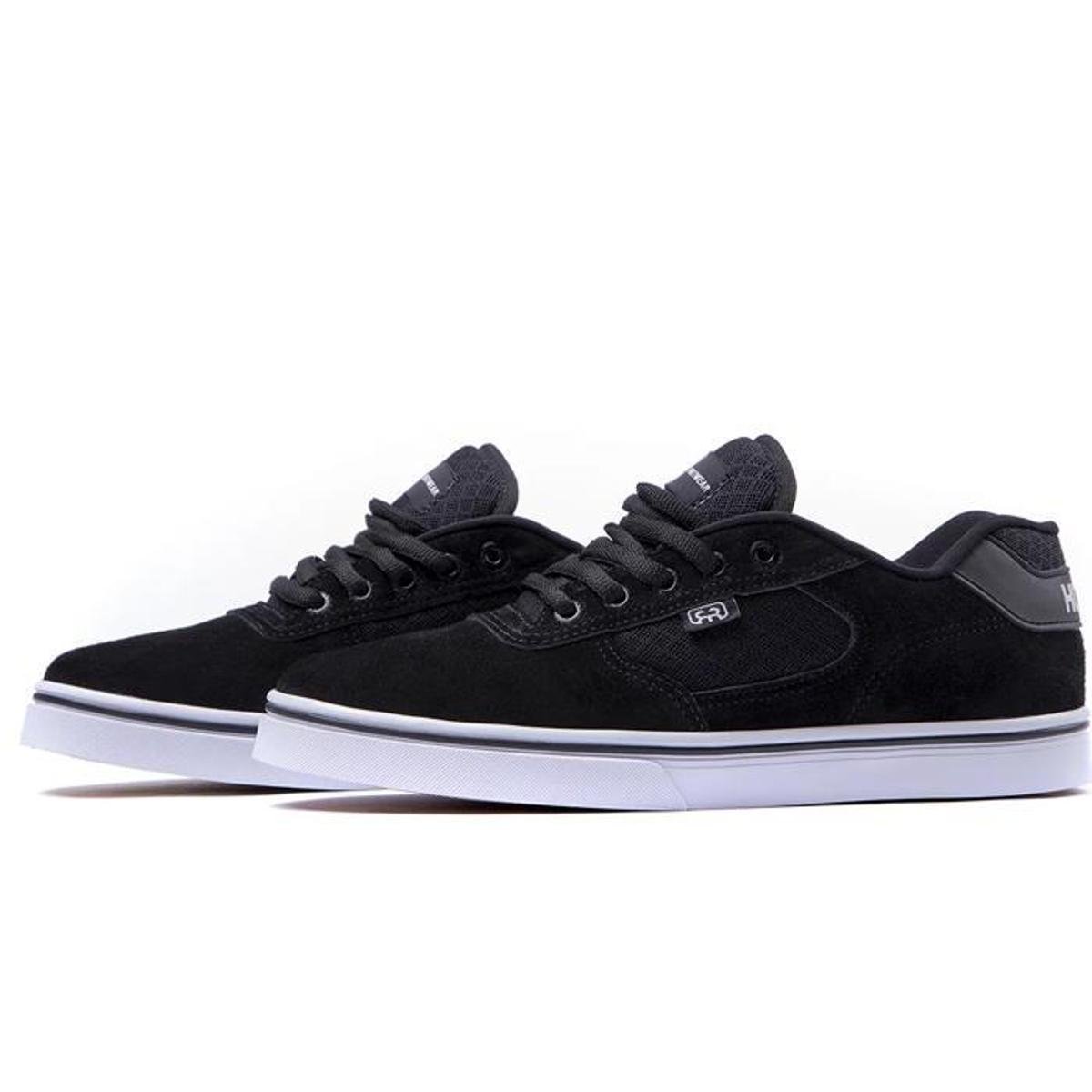 Tenis Hocks Flat Lite Black White Menor preço em Tenis Hocks Flat Lite Black White