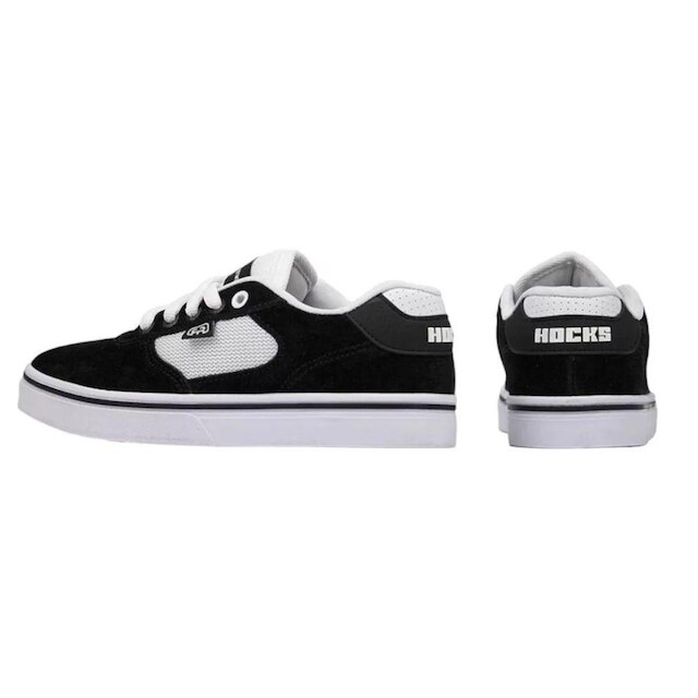 Tênis Hocks Flat Lite Petit Poa Preto / Branco - Preto | Netshoes