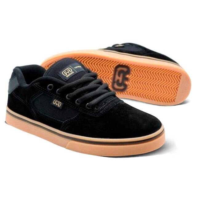 Tênis Hocks Flat Lite Preto Natural