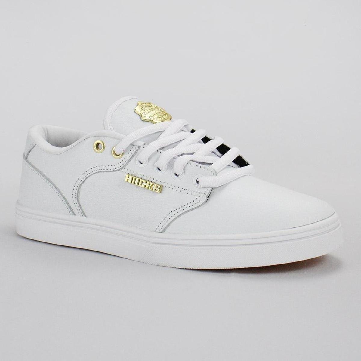 Tênis Hocks Montreal White Gold Menor preço em Tênis Hocks Montreal White Gold