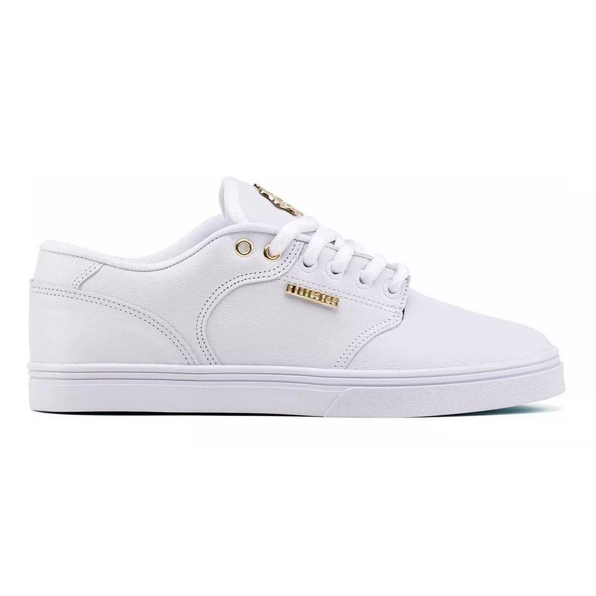 TÊNIS HOCKS MONTREAL WHITE/GOLD Menor preço em TÊNIS HOCKS MONTREAL WHITE/GOLD