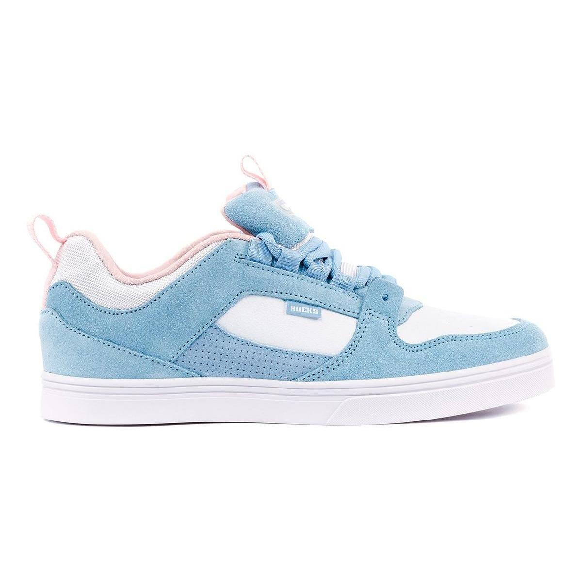 Tênis Hocks Pop Lite Skyblue Azul Rosa - Branco | Netshoes