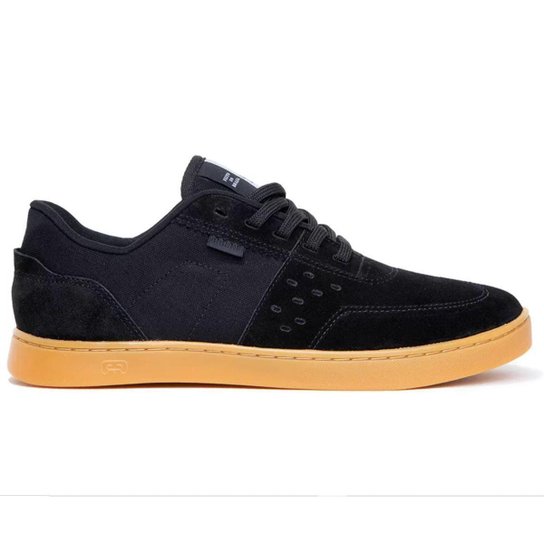 Tênis Hocks Primo Masculino Lançamento Camurça Skate - Preto+Marrom Menor preço em Tênis Hocks Primo Masculino Lançamento Camurça Skate - Preto+Marrom