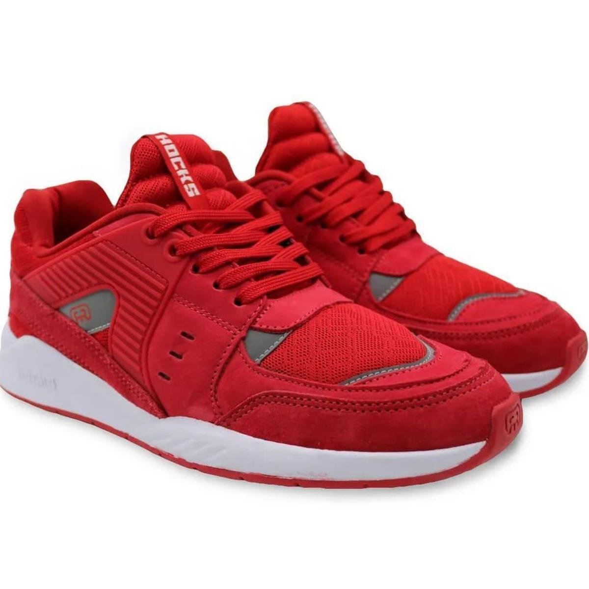 tênis hocks vermelho