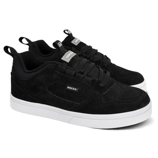 Tênis Hocks Skate Pop Lite Classic Black - Preto Menor preço em Tênis Hocks Skate Pop Lite Classic Black - Preto