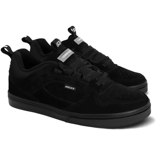 Tênis Hocks Skate Pop Lite Extra Black - Preto Menor preço em Tênis Hocks Skate Pop Lite Extra Black - Preto