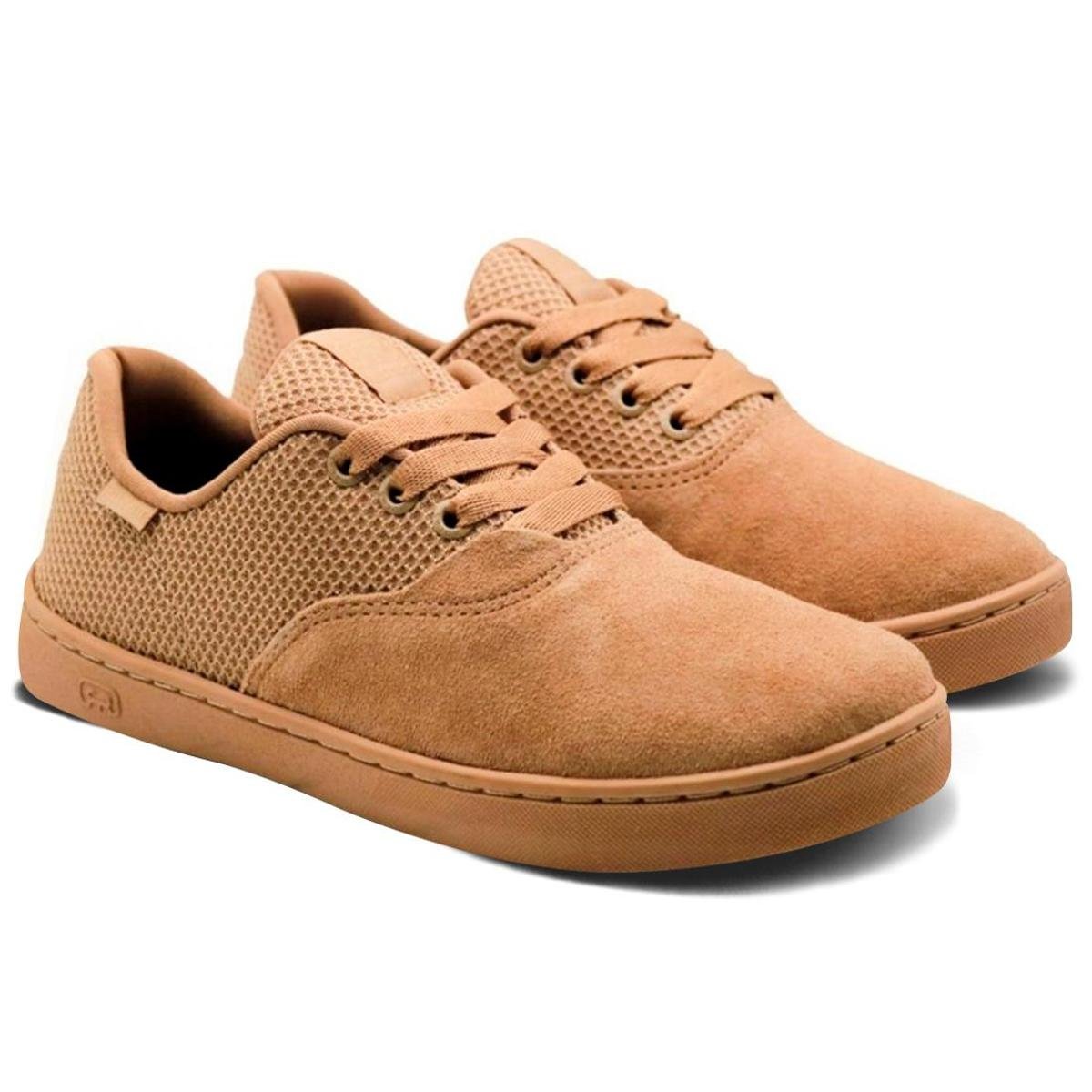 Tênis Hocks Strip Preto Camurça - Marrom Claro | Netshoes
