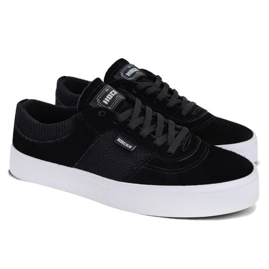 Tênis Hocks Tempus Preto Branco - Preto Menor preço em Tênis Hocks Tempus Preto Branco - Preto