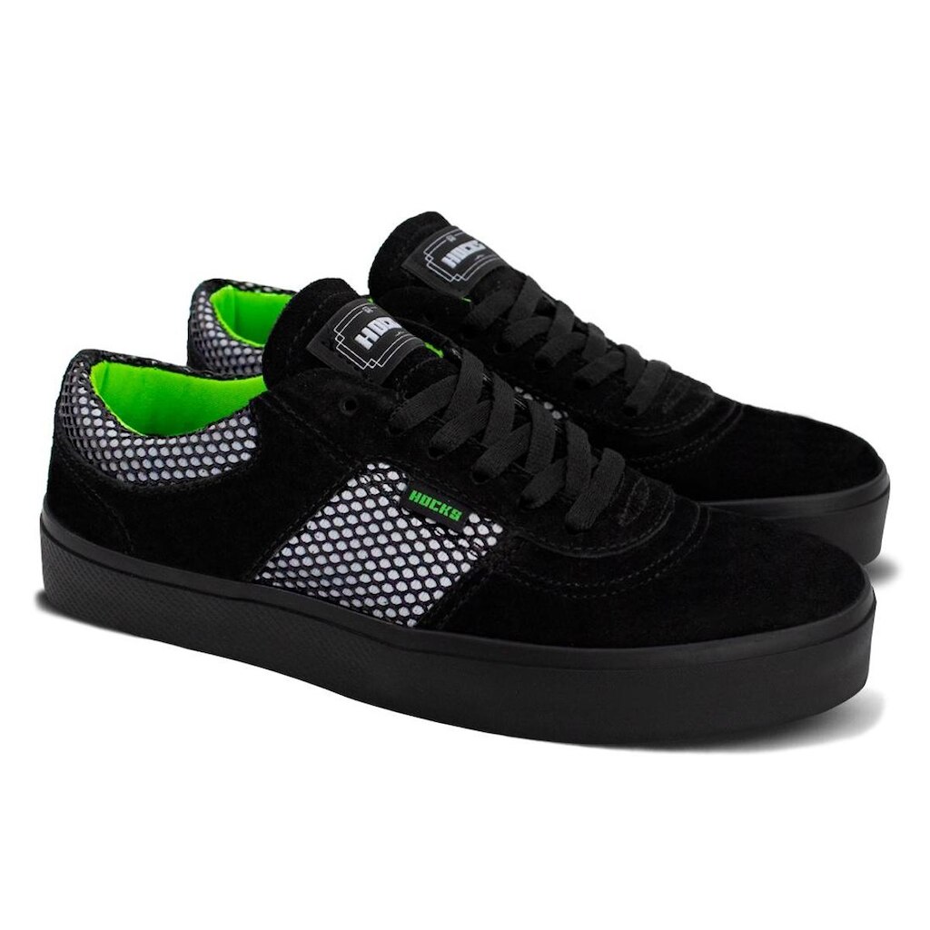Tênis Hocks Tempus Preto Refletivo
