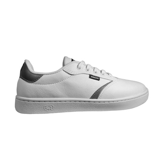 Tênis Hocks Trip Branco Masculino - Branco Menor preço em Tênis Hocks Trip Branco Masculino - Branco
