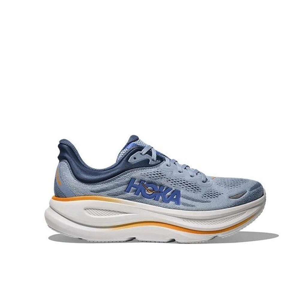 Tênis HOKA Bondi 9 Masculino Azul/Laranja