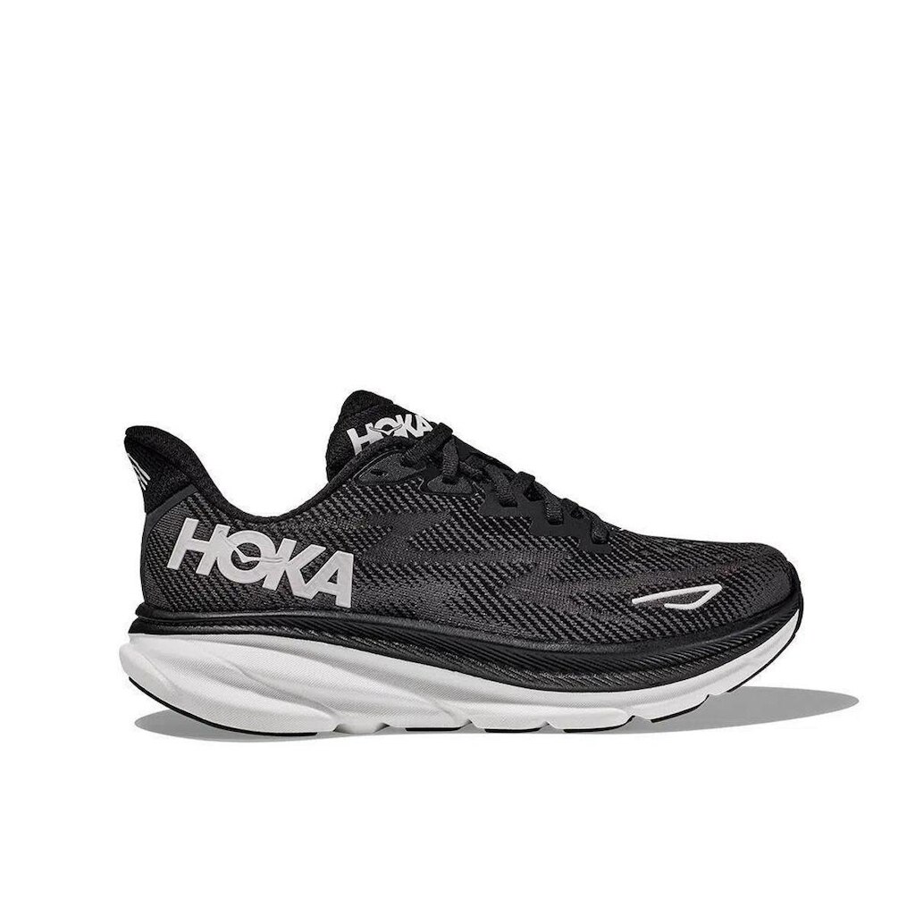 Tênis Hoka Clifton 9 Preto/Branco Masculino