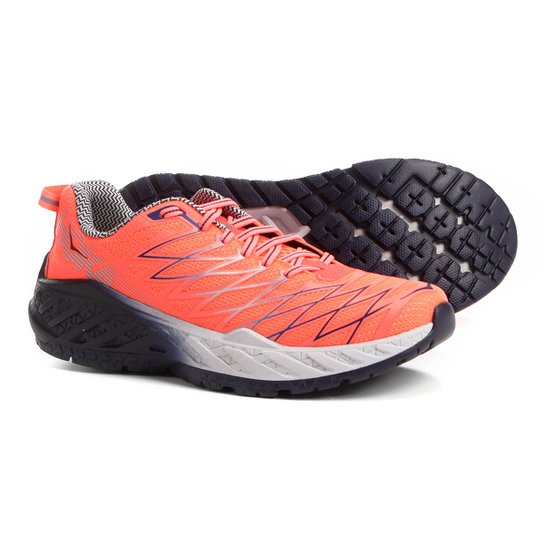 Tênis Hoka One One Clayton 2 Feminino - Rosa+Cinza
