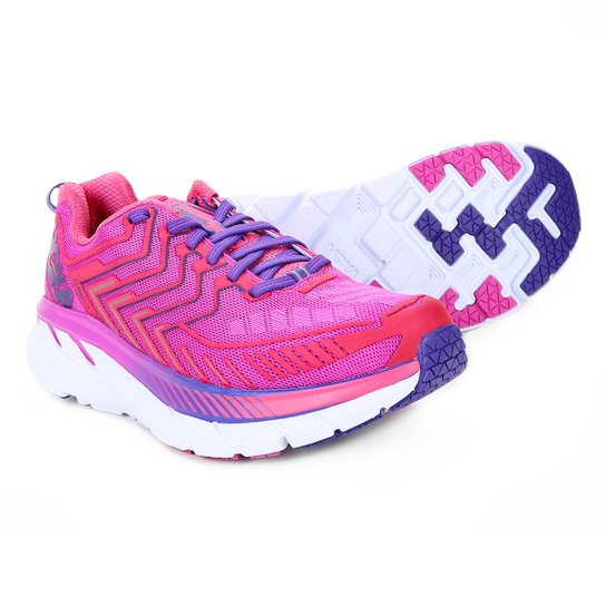 Tênis Hoka One One Clifton 4 Feminino - Rosa