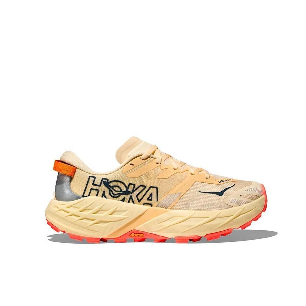 Tênis Hoka One One Speedgoat 7 Bege/Amarelo Feminino