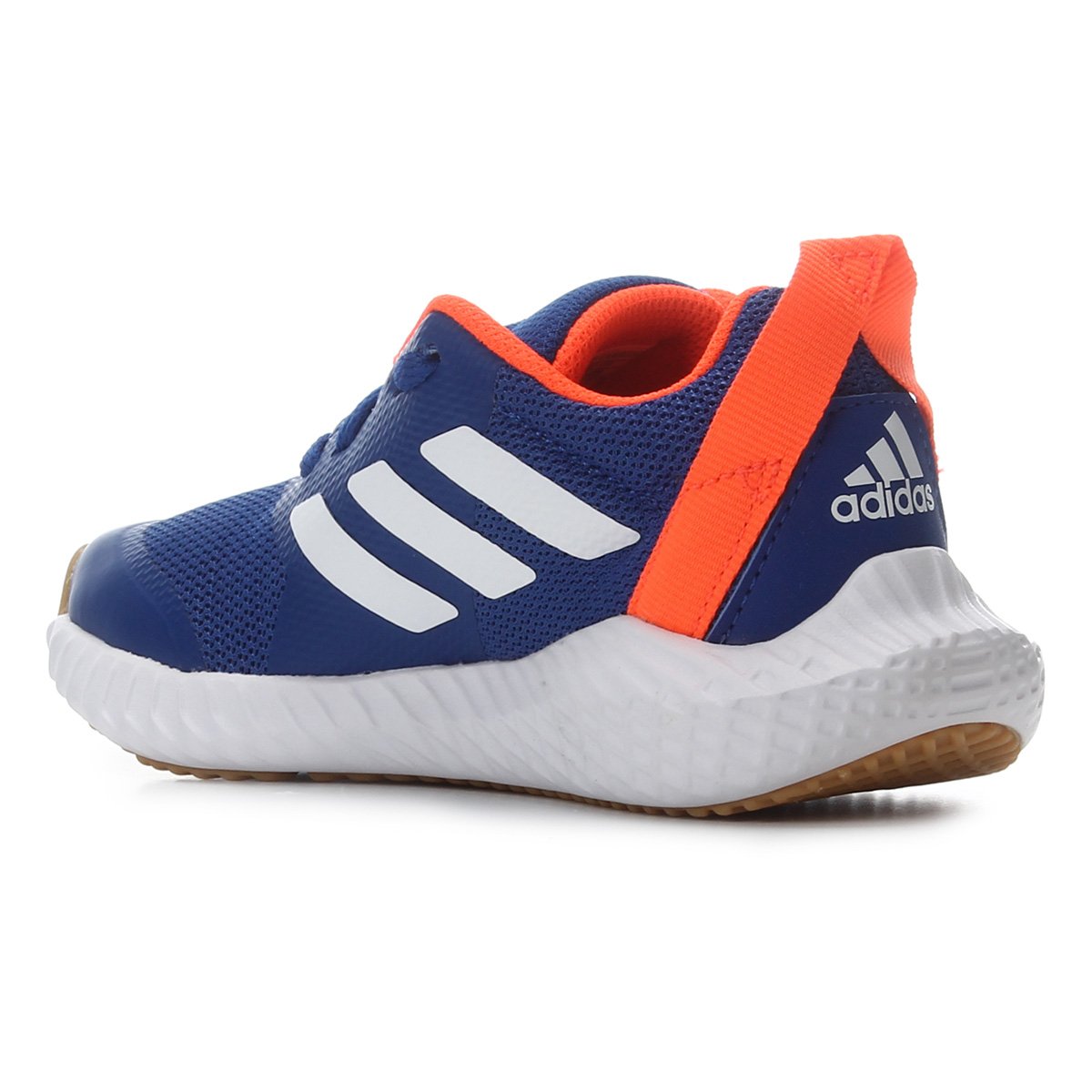tenis adidas infantil azul e laranja
