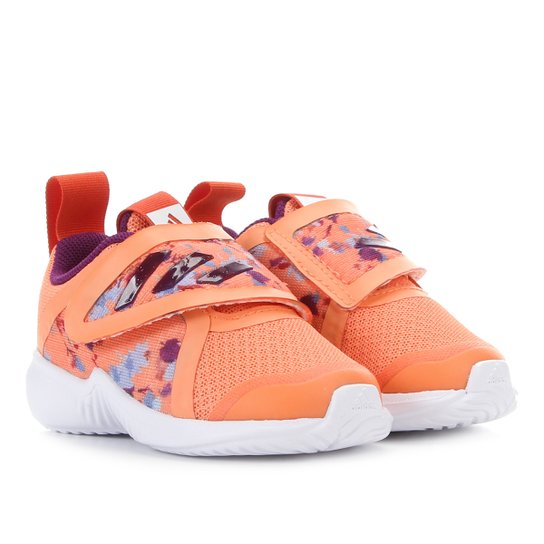 Tênis Infantil Adidas Fortarun X Frozen Cf - Laranja Menor preço em Tênis Infantil Adidas Fortarun X Frozen Cf - Laranja
