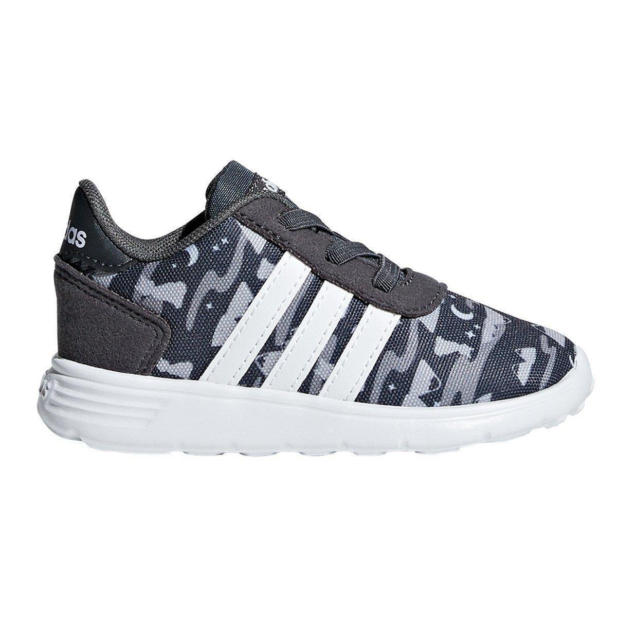 adidas lite racer cinza