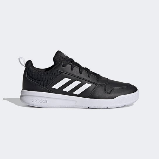 Tênis Infantil Adidas Tensaur K - Preto+Branco Menor preço em Tênis Infantil Adidas Tensaur K - Preto+Branco