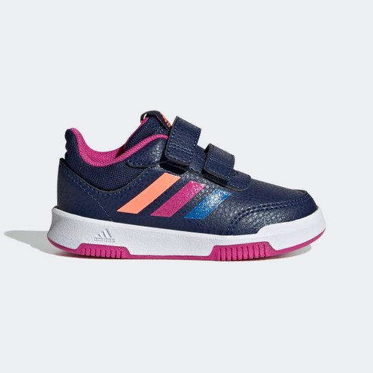 Tênis Infantil Adidas Treino Tensaur Sport - Marinho+Rosa Menor preço em Tênis Infantil Adidas Treino Tensaur Sport - Marinho+Rosa