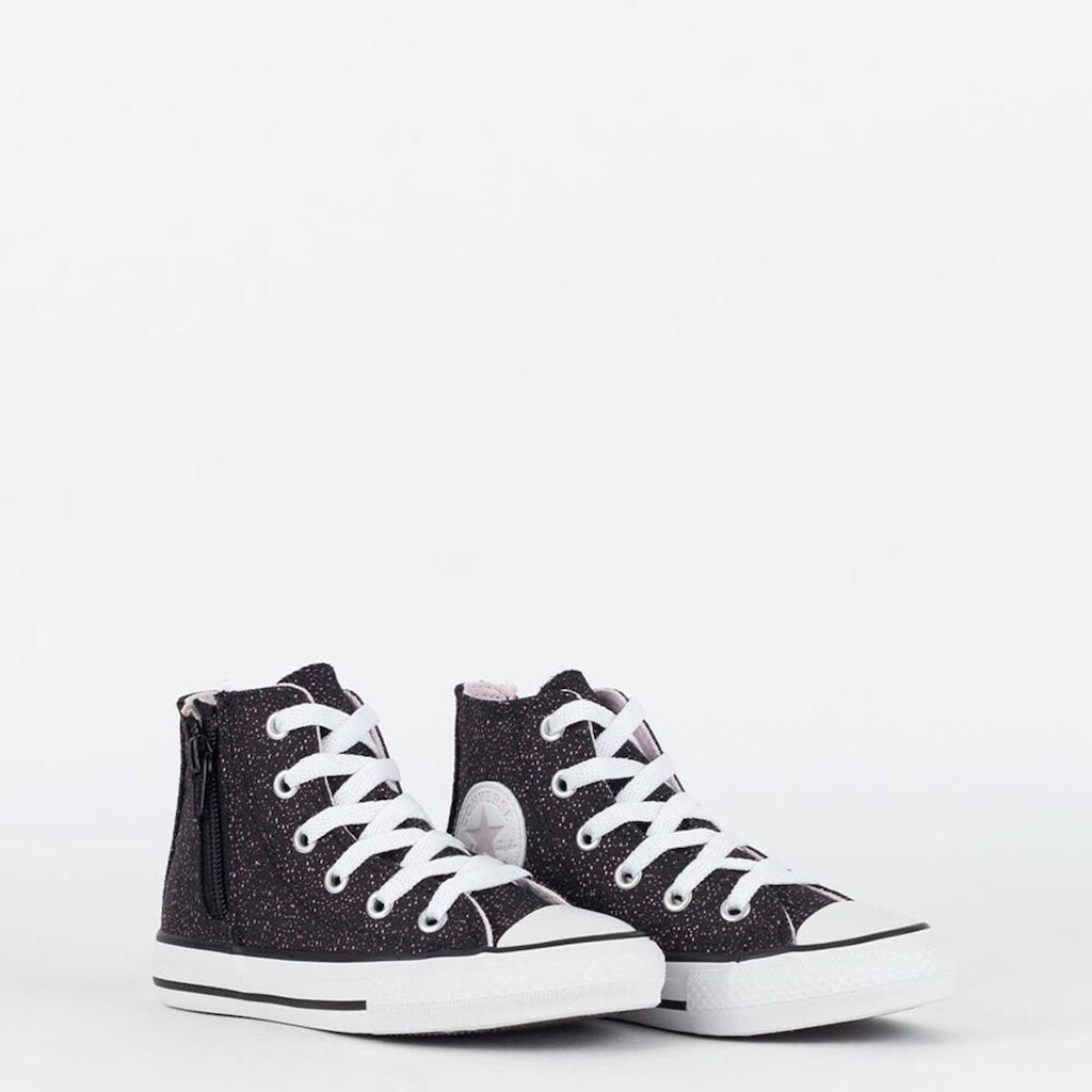 Tênis Infantil All Star Side Zip Material Shine Converse