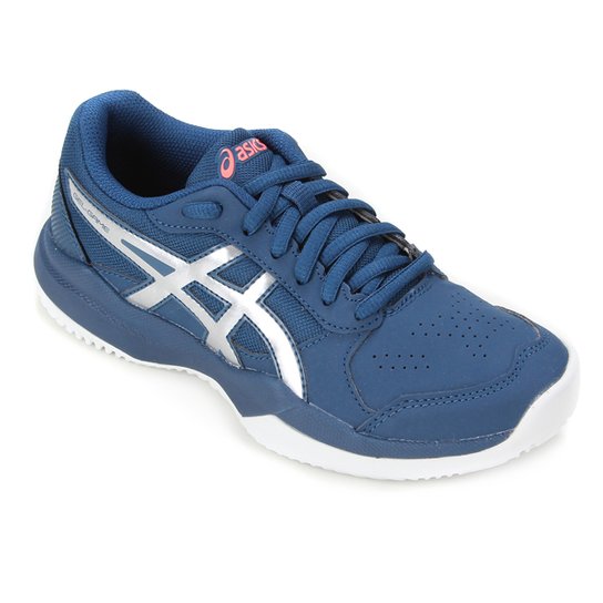 Tênis Infantil Asics Gel-Game 7 Clay OC GS - Azul+Prata Menor preço em Tênis Infantil Asics Gel-Game 7 Clay OC GS - Azul+Prata