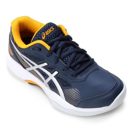 Tênis Infantil Asics Gel-Game 8 Gs - Azul+Prata Menor preço em Tênis Infantil Asics Gel-Game 8 Gs - Azul+Prata