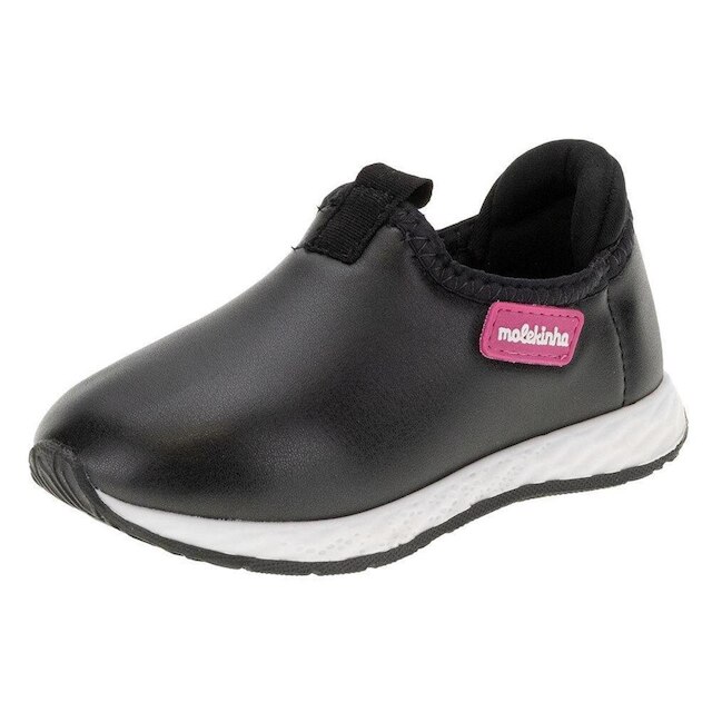 Tênis Infantil Baby Molekinha - 2701109 - Preto Menor preço em Tênis Infantil Baby Molekinha - 2701109 - Preto