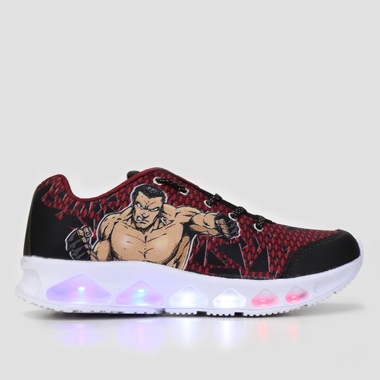 Tênis Infantil Bad Boy Estampado Sport C/ LED Masculino - Bordô é ruim? Tênis Infantil Bad Boy Estampado Sport C/ LED Masculino - Bordô é boa?