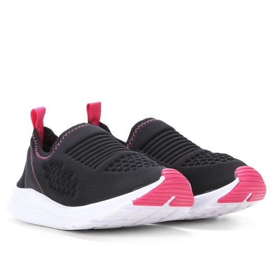 Tênis Infantil Batatinha Calce Fácil Básico - Preto+Pink é ruim? Tênis Infantil Batatinha Calce Fácil Básico - Preto+Pink é boa?