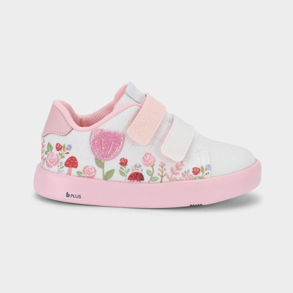 Tênis Infantil Bibi Agility Mini II Branca e Rosa