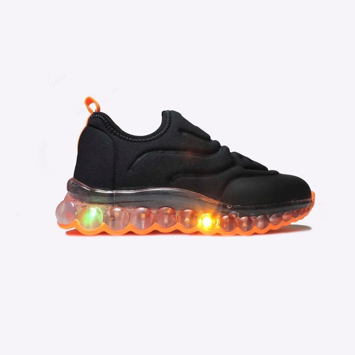 Tenis Infantil Bibi de Luzinha Masculino Menino Roller C Led - Preto |  Netshoes