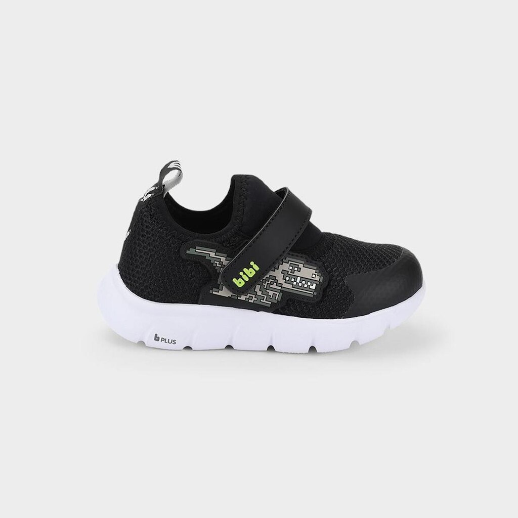 Tênis Infantil Bibi Energy Baby 2.0 Preto de Dinossauro