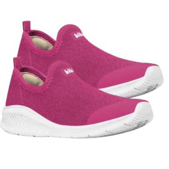 Tênis Infantil Bibi Feminino Fly Baby Hot PInk Slip-on - Pink Menor preço em Tênis Infantil Bibi Feminino Fly Baby Hot PInk Slip-on - Pink
