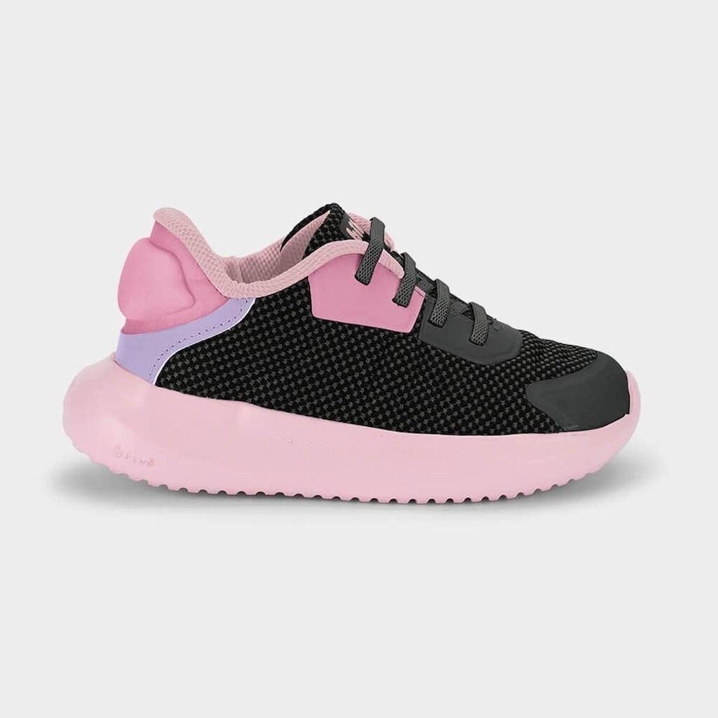 Tênis Infantil Bibi Flash Preto com Rosa