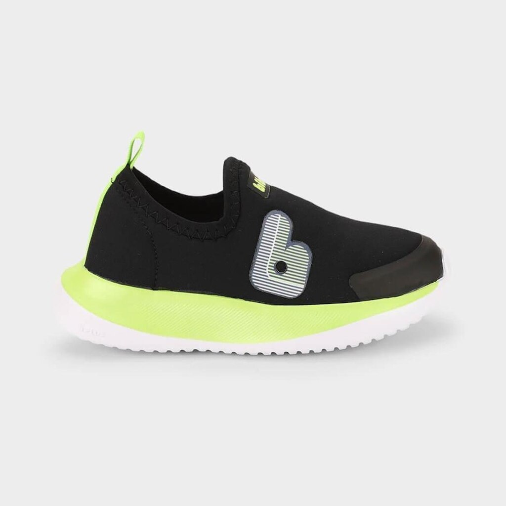 Tênis Infantil Bibi Flash Preto com Verde 1232293