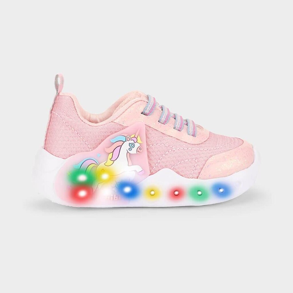 Tênis Infantil Bibi Fun Light Rosa de Unicórnio