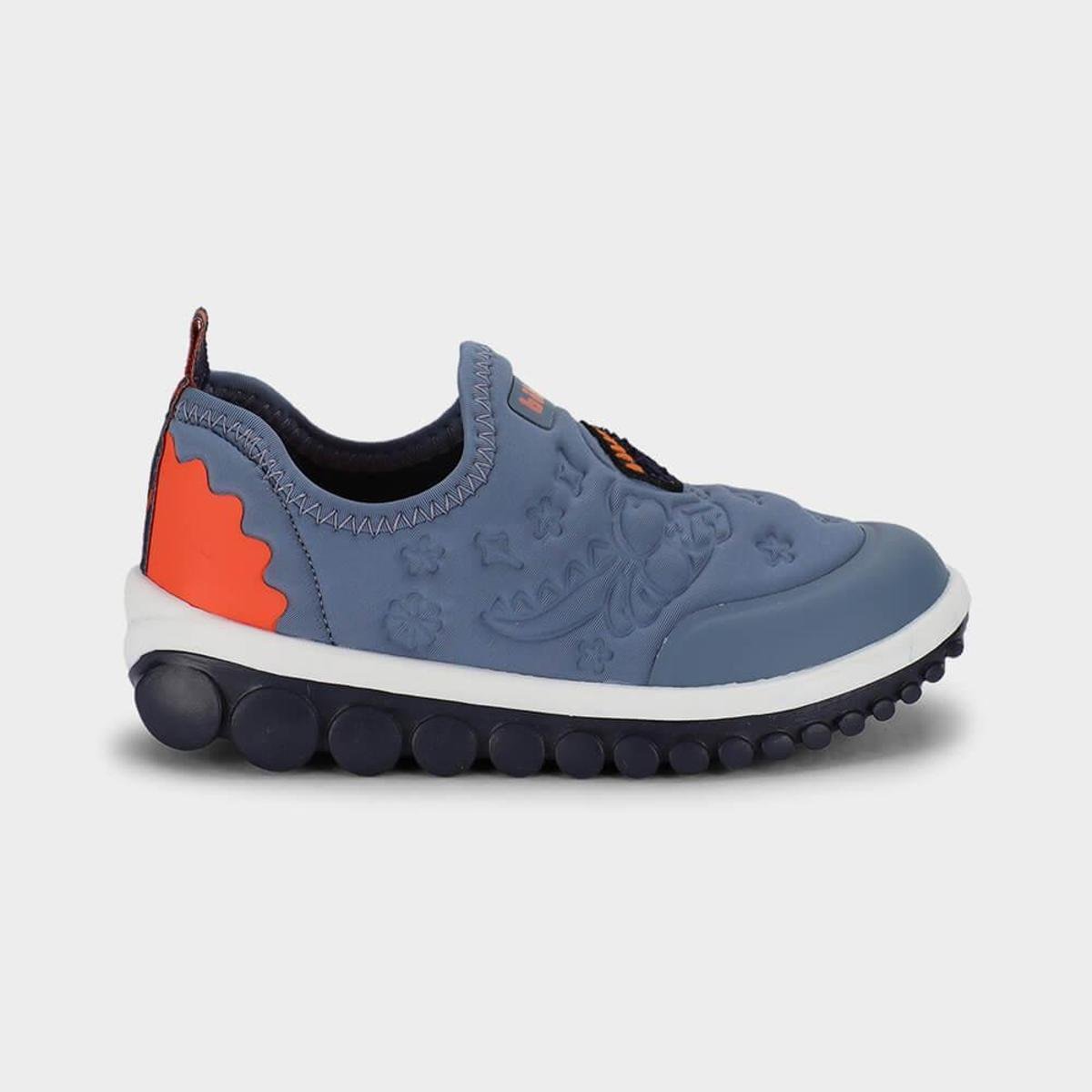 Tênis Infantil Bibi Roller Azul de Dino