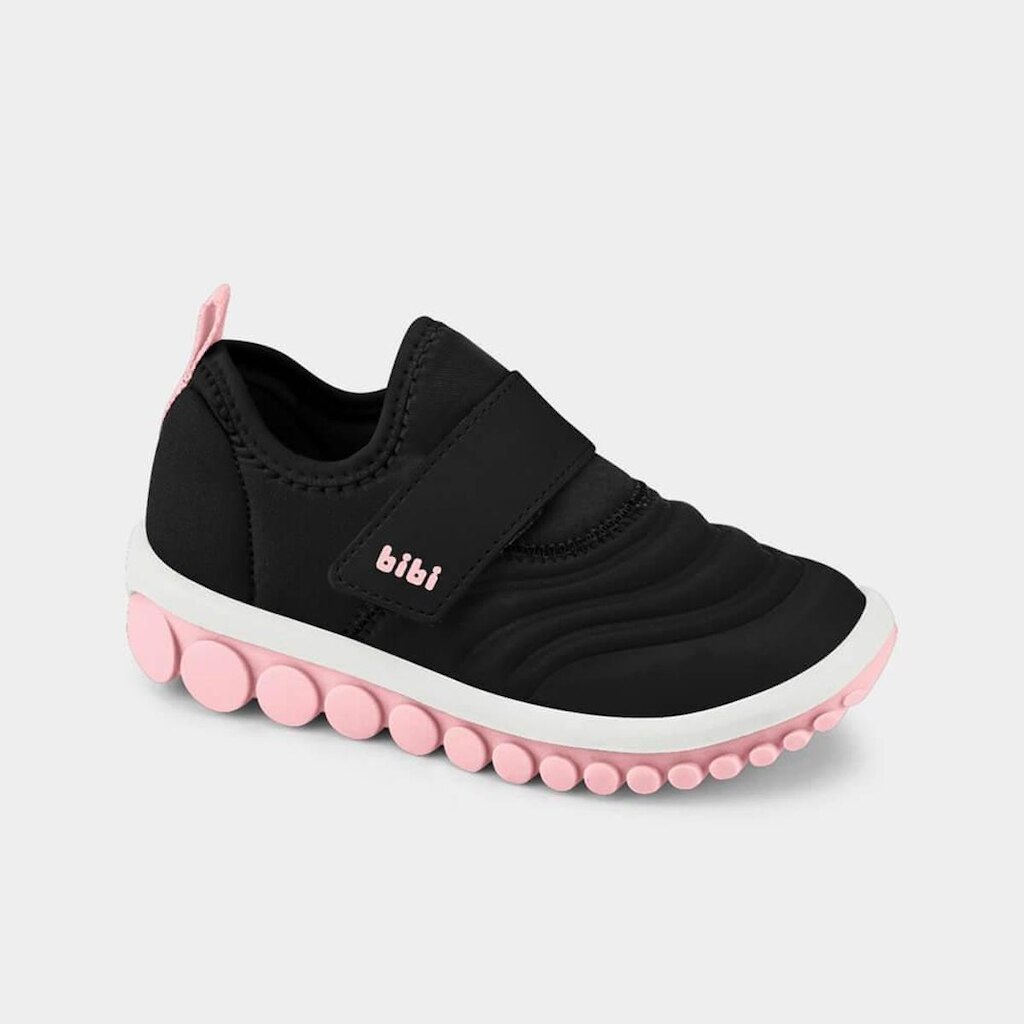 Tênis Infantil Bibi Roller 2.0 Preto com Rosa 1155286