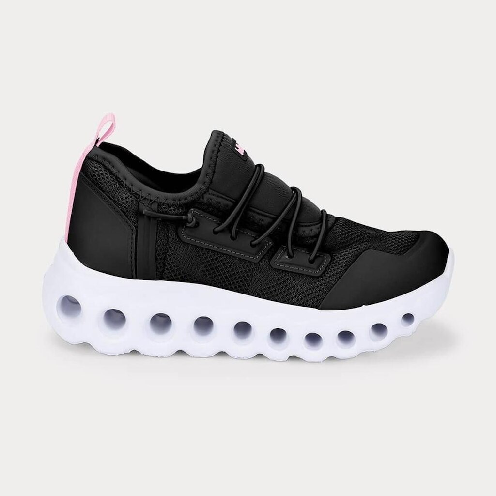 Tênis Infantil Bibi Roller Sport Preto com Rosa