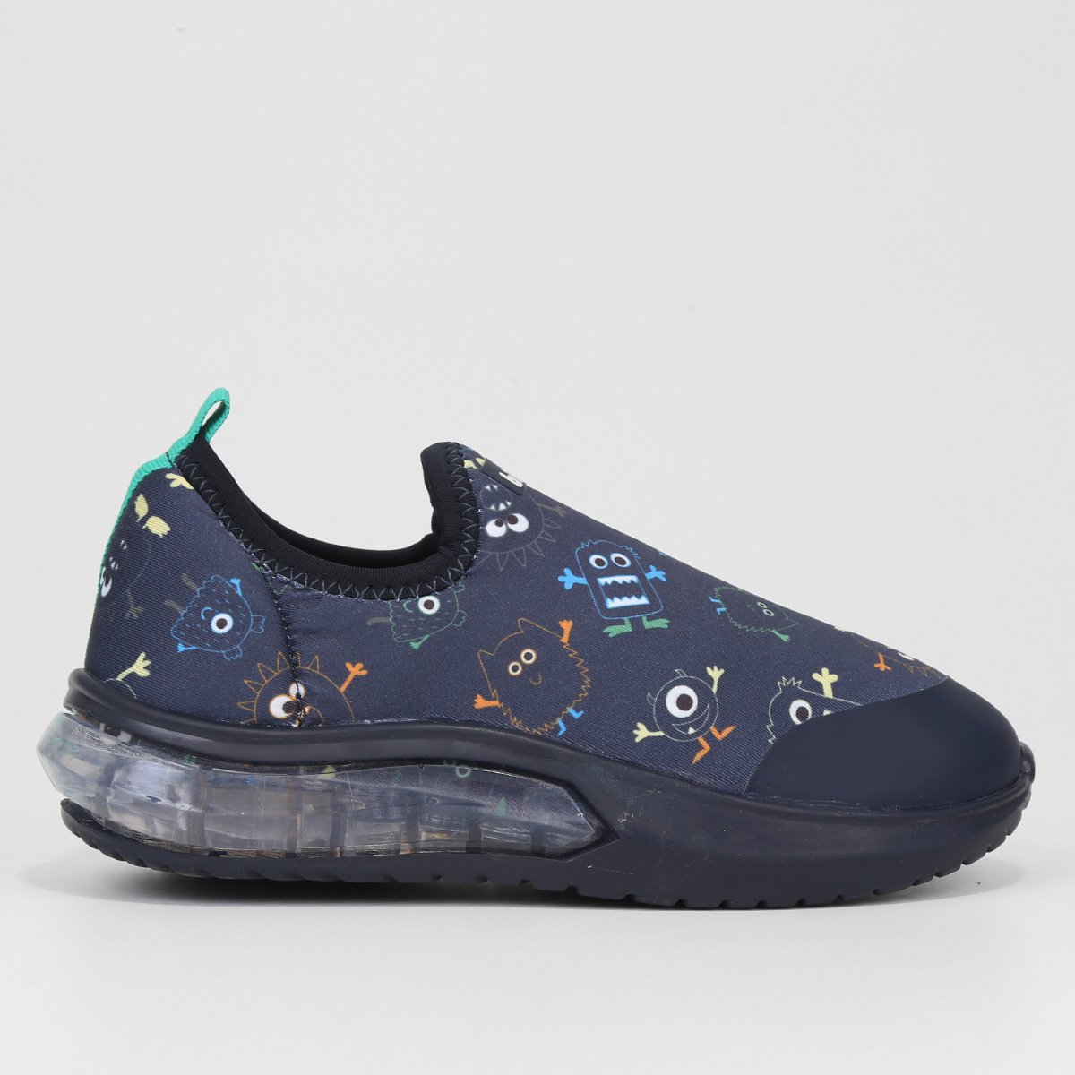 Tênis Infantil Bibi Space Com Led Masculino - 1