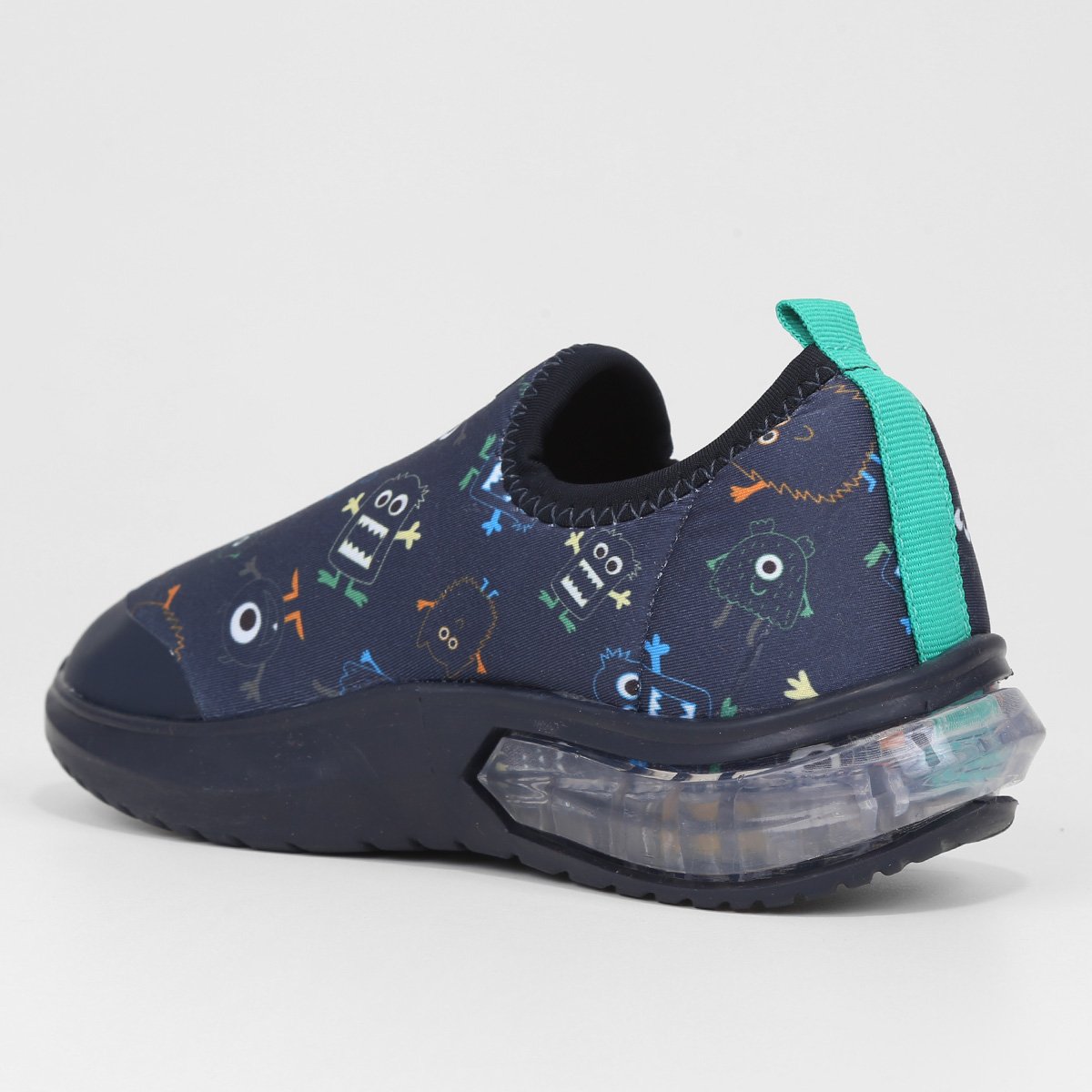 Tênis Infantil Bibi Space Com Led Masculino - 4
