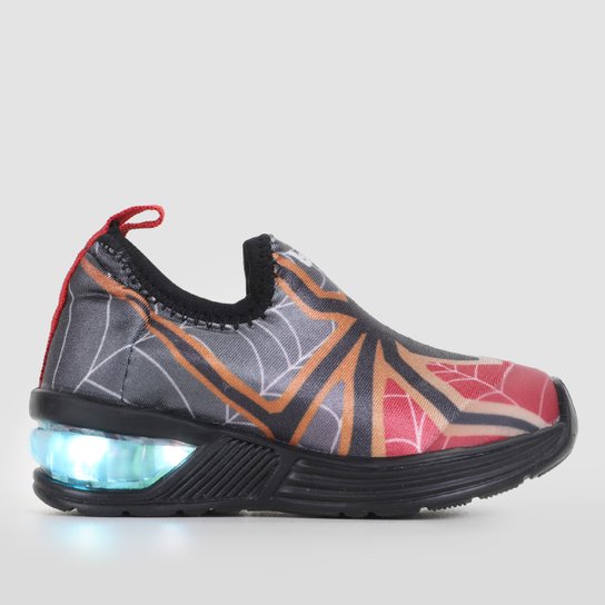 Tênis Infantil Bibi Space Wave Aranha Cano Baixo Menino - Vermelho Menor preço em Tênis Infantil Bibi Space Wave Aranha Cano Baixo Menino - Vermelho